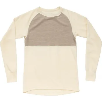 Dámská móda Devold Expedition Merino Silk Shirt Woman Velikost: L / Barva: OFFWHITE/STONE