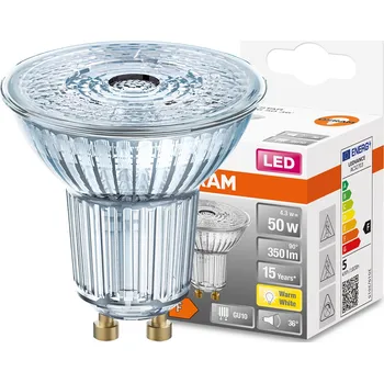 Žárovka LED žárovka OSRAM, GU10, 4,5 W, 345 lm, 2700 K