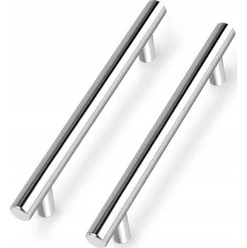 Obraz Úchytky na skříňky a zásuvky chromované 240mm 10 Ks