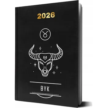 Diář Knižní diář pro učitele 2026 A5 Wyczaruj dárek černý