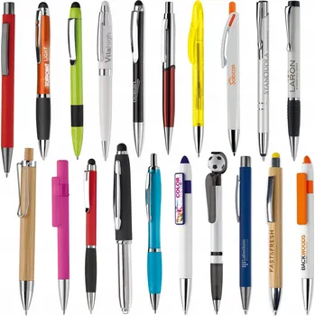 Propisky s náplněmi Propiska Automatická s náplní Sada 20 Kusů