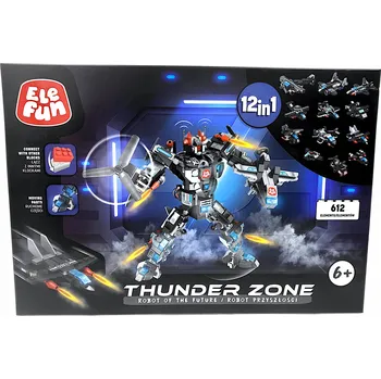 ostatní stavebnice Elefun Stavebnice 612 Dílů Robot budoucnosti