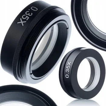 Čočka k mikroskopu 0,35X M42 digitální mikroskop Earth Pro HQ