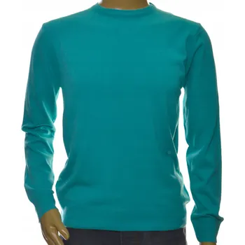 Podprsenka Pánský svetr z kašmíru a merino vlny, kašmírový XXL zielony morski 143