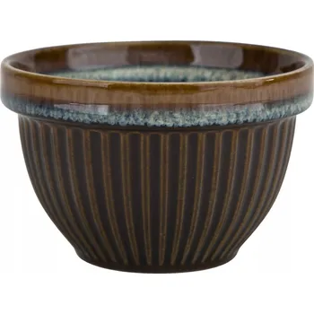 Keramická miska 9 x 5,5 cm RIB Hnědá