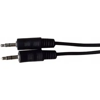 Audio kabel Microconnect AUDLL05 Audio kabel 0,5 m, 3,5mm jack, černý