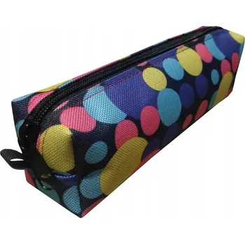 Penál Školní výbava 5. TŘÍDA Pouzdra na tužky PENÁLY Etue Školní penál NS04 puntíky