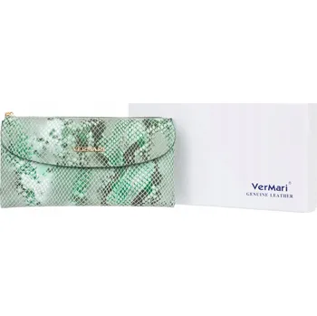 Dámská kožená peněženka VerMari Vipera Zelená