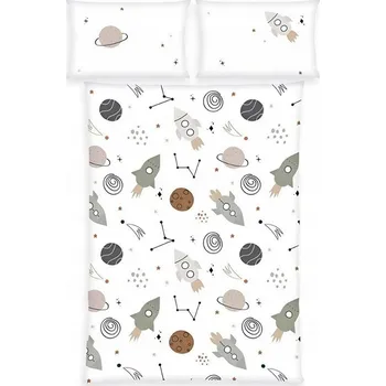 Povlečení Sada povlečení Herding 100 x 135 cm bílá