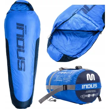 Spacák SPACÍ PYTEL METEOR INDUS R mumie 200+20 x 80/50 obal kompresní popruhy