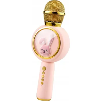 Mikrofon Bezdrátový Bluetooth Karaoke Mikrofon s Reproduktorem Králík pro Děti