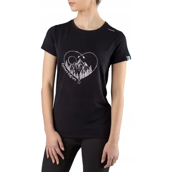 Dámské tričko Dámské bambusové tričko Viking Lenta T-shirt 09 černé - XS