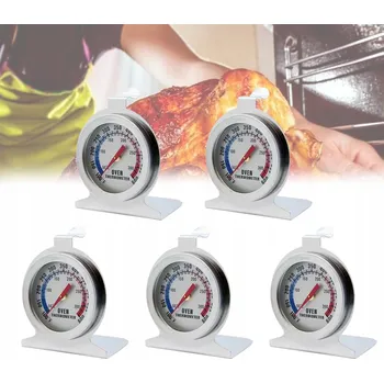 Domácí teploměr 5X TEPLOMĚR DO LEDNIČKY MRAZÁKU PRO MĚŘENÍ TEPLOTY