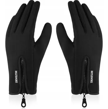 Rukavice Betlewski pětprsté rukavice polyester velikost S/M - unisex