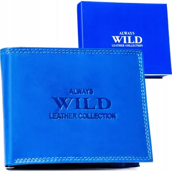 Peněženka Pánská kožená peněženka ALWAYS WILD velká z pravé kůže, horizontální