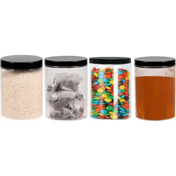 Dóza na potraviny ZAVAŘOVACÍ SKLENICE 750 ML NÁDOBA NA POTRAVINY 2KS