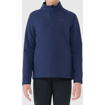 Chlapecká mikina Dětská mikina 4F polyester modrá, velikost 158/164