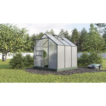 Skleník Skleník Vitavia Planet 3800 polykarbonát 6 mm 195 x 195 cm zelený