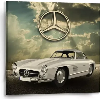 Obraz Sablio Obraz Mercedes-Benz 300 SL Na silnici - 50x50 cm