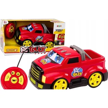 autíčko Na Dálkové Ovládání kreslené Autíčko se světly a zvuky červené