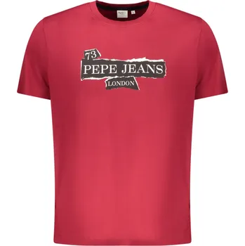 Pánské tričko Červené triko Pepe Jeans Pepe Jeans Other 3499878