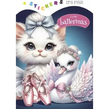 omalovánky OMALOVÁNKY 135X190 S NÁLEPKAMI - ROZTOMILÉ BALETKY