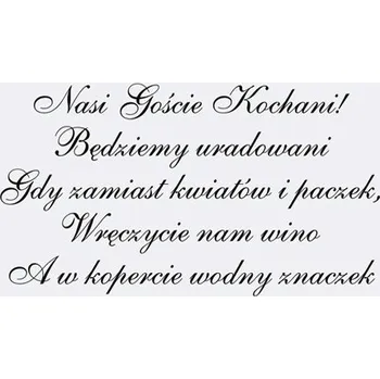 Svatební dekorace VLOŽKY DO SVATEBNÍCH SVATBA SVATEBNÍ HOSTINA 25 ks