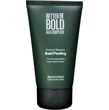 Tělový peeling Better be Bold Premium Bamboo Bald Peeling