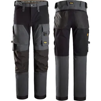 Pánské kalhoty Kalhoty SNICKERS 6375 ELASTICKÉ Pánské Softshell Strečové Šedé 50