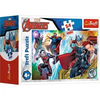 Puzzle Trefl Puzzle 54 dílků Puzzle 54 Mini hrdinů Avengers 4 TREFL