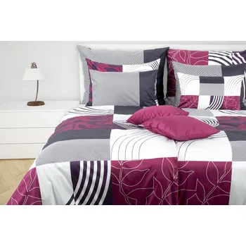 Povlečení Kostkované povlečení Caesar 140x220 cm