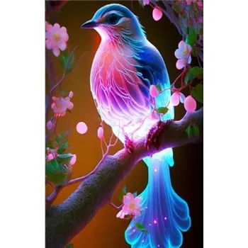 Obraz Diamantová MOZAIKA MAGICKÝ Pták + PŘÍSLUŠENSTVÍ