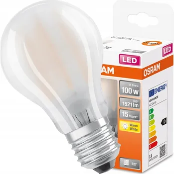 Žárovka Osram LED žárovka 11W = 100W, 2700K, matná