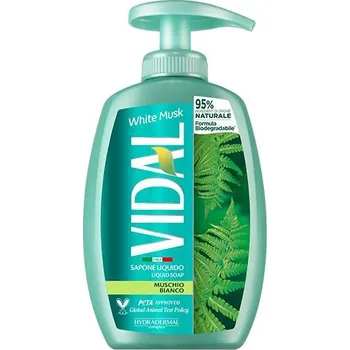 Mýdlo Vidal Muschio Bianco hydratační tekuté mýdlo 300 ml