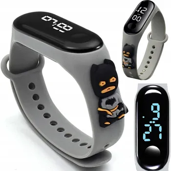 Hodinky Dětské LED hodinky elektronické Chytré Hodinky BATMAN