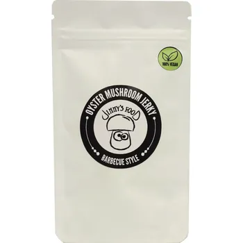 Sušená potravina Houbové jerky hlíva ústřičná BBQ - VEGAN - Jimmy´s Food 25g