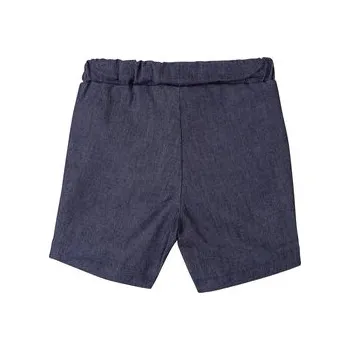 Pánské oblečení PHILIPP PLEIN Šortky 30292 Světle modrá Basic Fit 9_12M