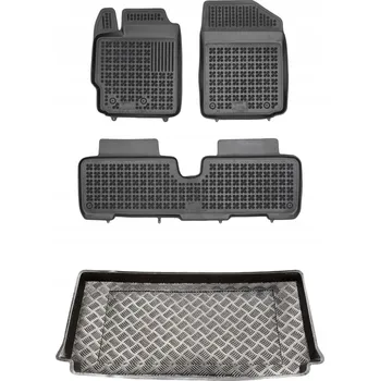 autokoberec Sada autokoberců a rohože do kufru pro Toyota Yaris II 2009-201