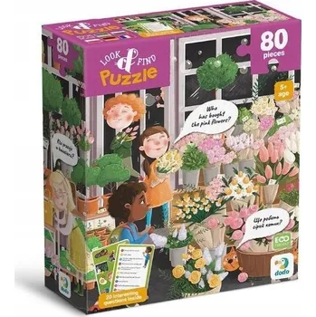 Puzzle Puzzle OKTO 80 dílků Kvetoucí jaro