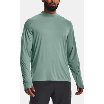 Pánské tričko Under Armour Tričko UA Terrain Mock LS-GRN - Pánské Under Armour kaki 2071064