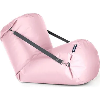 Sedací pytel Sedací vak ELKO, světle růžový