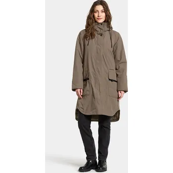 Dámská parka Parka Didriksons AIKO 505928 hnědá 84X, vel. 36