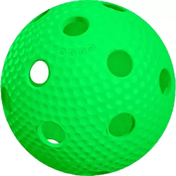 Florbalový míček Florbalový míček SALMING AERO+, zelená