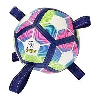 Hračka pro psa Ferribiella Fotbalový míč s úchyty, velikost M
