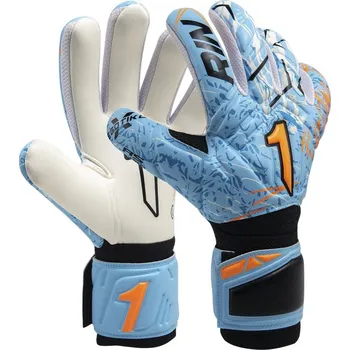 Brankářské rukavice Brankářské rukavice Rinat EGOTIKO X AS modrá/oranžová Velikost rukavic: 5
