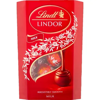 Čokoláda Lindt Lindor MLÉČNÉ Pralinky mléčná čokoláda 200 g