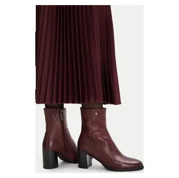 Dámské kozačky Polokozačky Beverly Hills Polo Club CEO-WI40-MABEL-01 Bordó 38