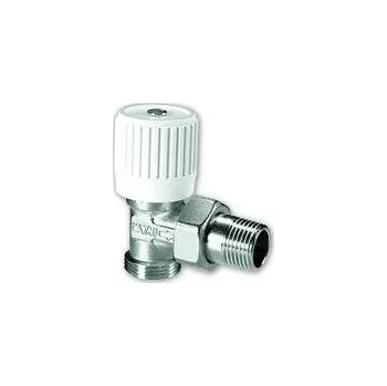 radiátorový ventil 1/2" x EK rohový s přednastavením IVAR VS 006 ECO