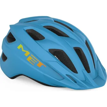 Cyklistická přilba MET přilba CRACKERJACK cyan modrá -52/57