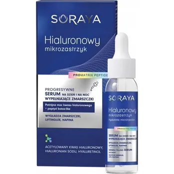 Pleťové sérum Soraya Hialuronový Mikroinjekční Sérum Vyplňující Vrásky 30 ml